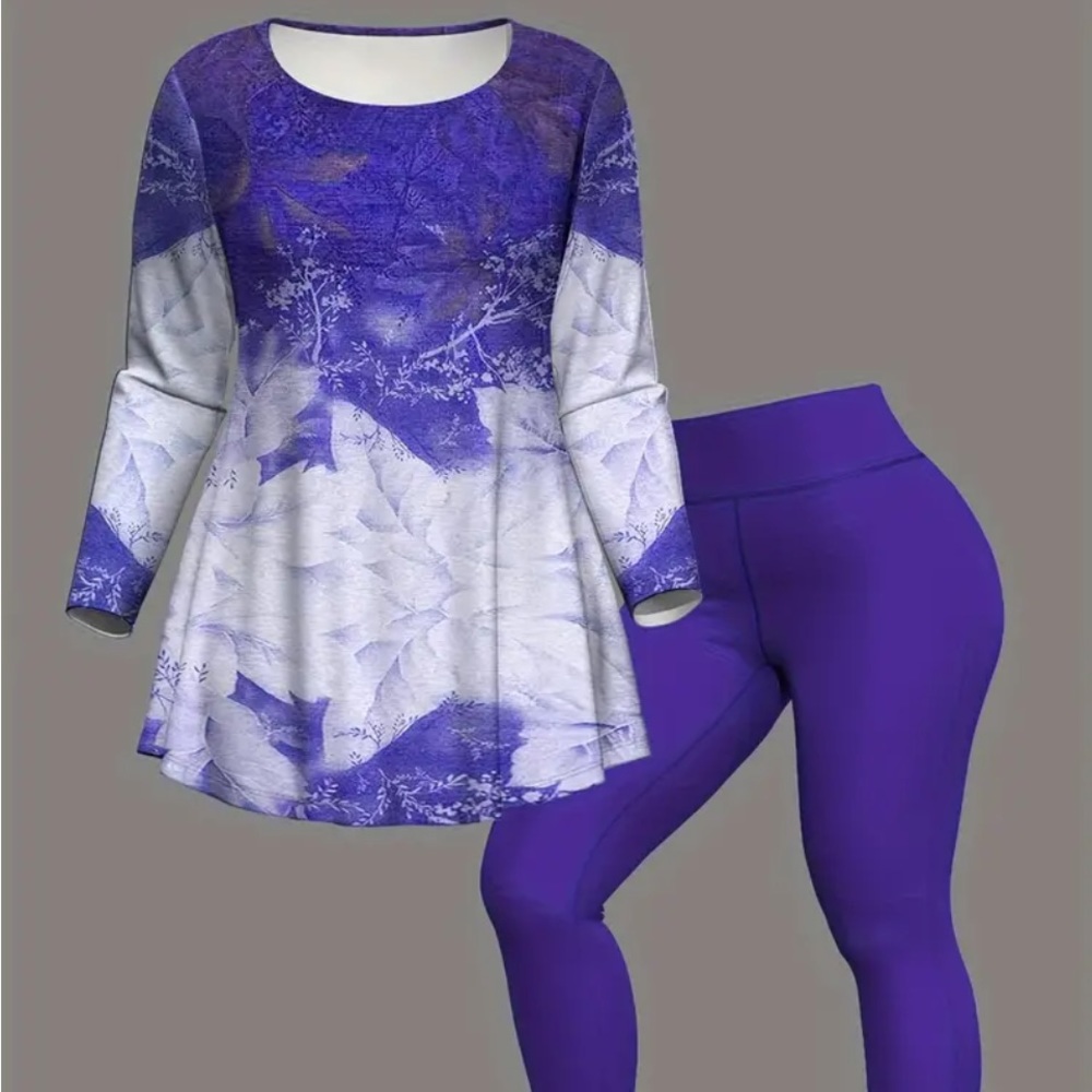 New Purple pants set. From TEMU
